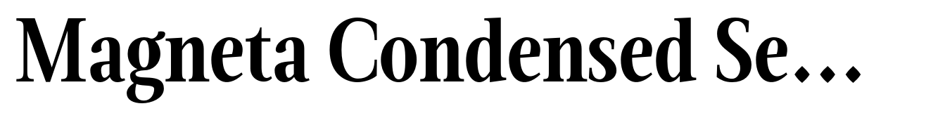 Magneta Condensed Semi Bold